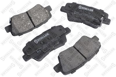 Brake Pad Set, disc brake STELLOX 000 031B-SX