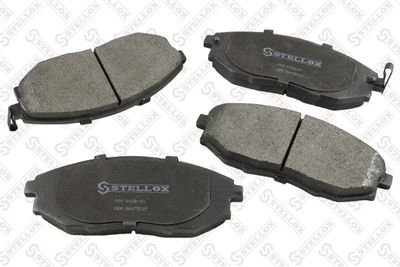 Brake Pad Set, disc brake STELLOX 000 042B-SX