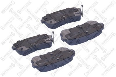 Brake Pad Set, disc brake STELLOX 000 054B-SX