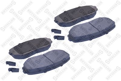 Brake Pad Set, disc brake STELLOX 000 066B-SX