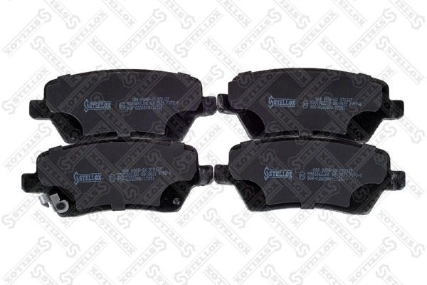 STELLOX 000 080B-SX Brake Pad Set, disc brake