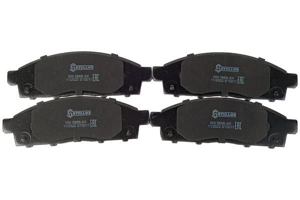 STELLOX 000 088B-SX Brake Pad Set, disc brake