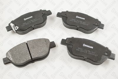 Brake Pad Set, disc brake STELLOX 000 217B-SX