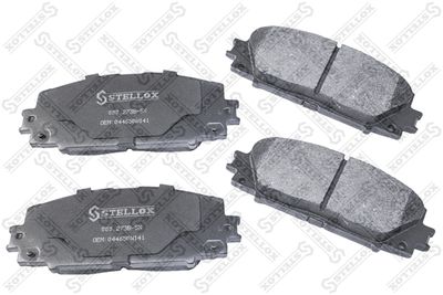 Brake Pad Set, disc brake STELLOX 000 273B-SX