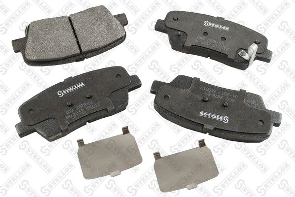 STELLOX 000 287B-SX Brake Pad Set, disc brake