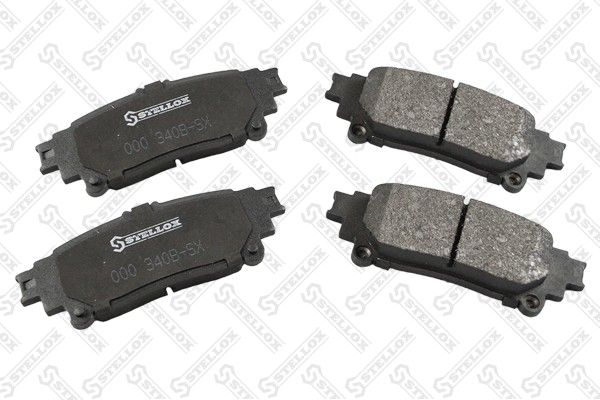 STELLOX 000 340B-SX Brake Pad Set, disc brake