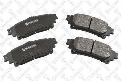 Brake Pad Set, disc brake STELLOX 000 340B-SX