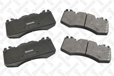 Brake Pad Set, disc brake STELLOX 000 351B-SX