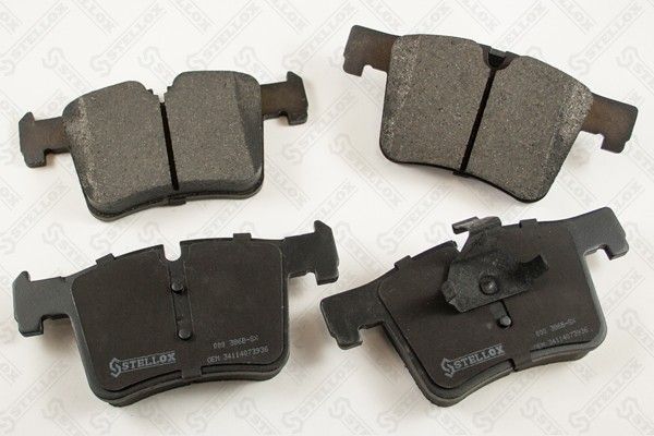 STELLOX 000 386B-SX Brake Pad Set, disc brake