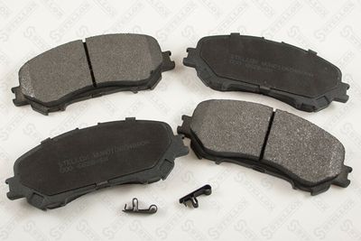 Brake Pad Set, disc brake STELLOX 000 662B-SX