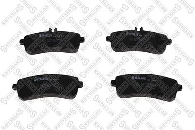 Brake Pad Set, disc brake STELLOX 000 720B-SX