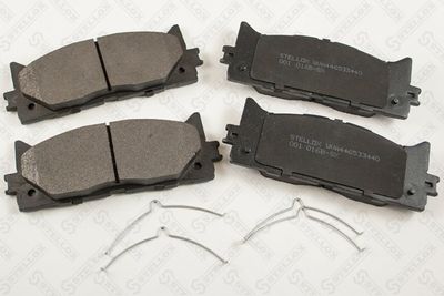 Brake Pad Set, disc brake STELLOX 001 016B-SX