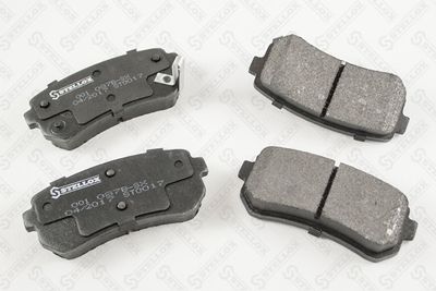 Brake Pad Set, disc brake STELLOX 001 087B-SX