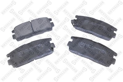 Brake Pad Set, disc brake STELLOX 002 016-SX