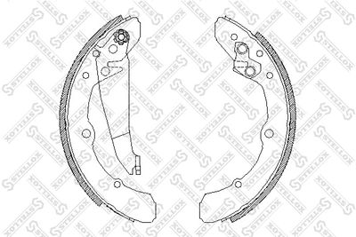 Brake Shoe Set STELLOX 059 100-SX