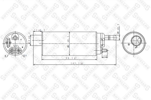 STELLOX 10-01044-SX Fuel Pump