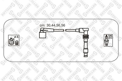 Ignition Cable Kit STELLOX 10-38449-SX