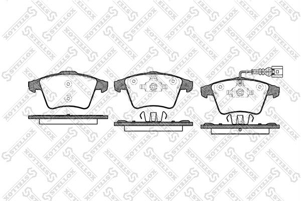 STELLOX 1056 001-SX Brake Pad Set, disc brake