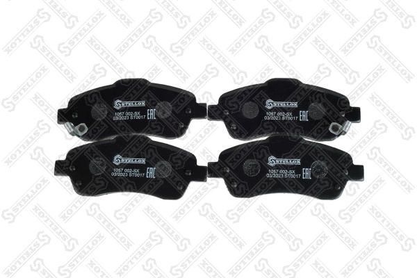 STELLOX 1057 002-SX Brake Pad Set, disc brake