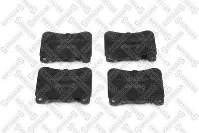Brake Pad Set, disc brake STELLOX 1204 000B-SX