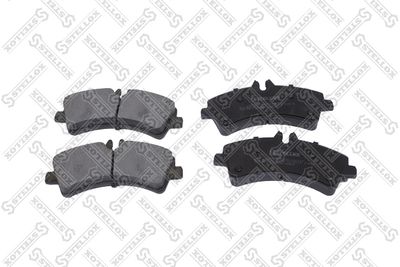 Brake Pad Set, disc brake STELLOX 1258 000B-SX