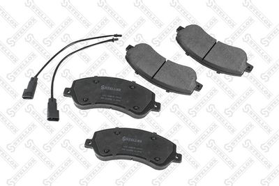 Brake Pad Set, disc brake STELLOX 1261 002B-SX