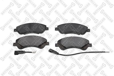 Brake Pad Set, disc brake STELLOX 1262 002B-SX