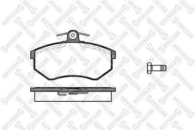 Brake Pad Set, disc brake STELLOX 145 040-SX