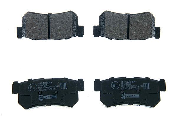 STELLOX 1499 000B-SX Brake Pad Set, disc brake
