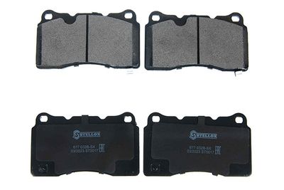 Brake Pad Set, disc brake STELLOX 1513 000B-SX