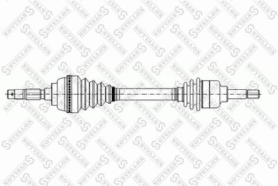 Drive Shaft STELLOX 158 1035-SX