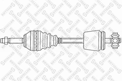 Drive Shaft STELLOX 158 1766-SX