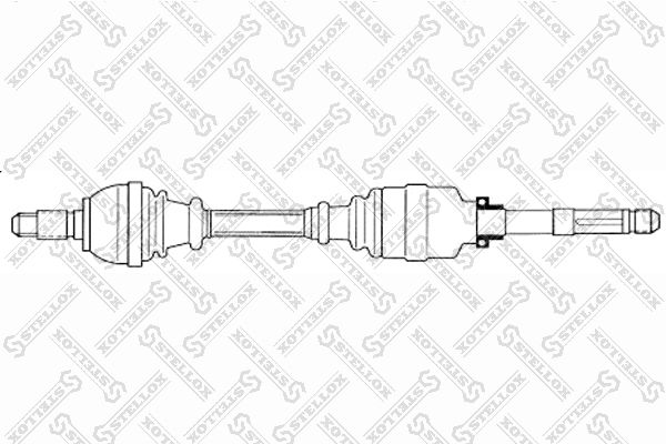 STELLOX 158 1775-SX Drive Shaft