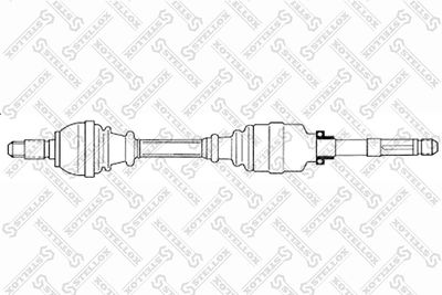 Drive Shaft STELLOX 158 1775-SX