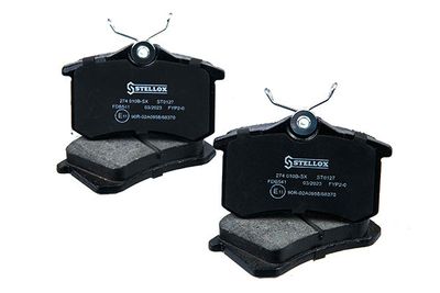 Brake Pad Set, disc brake STELLOX 1621 000B-SX