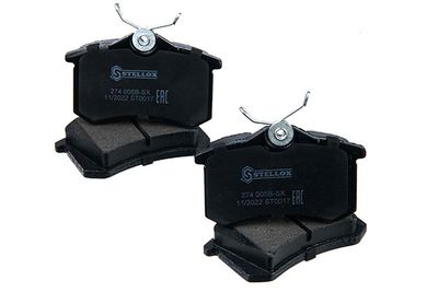 Brake Pad Set, disc brake STELLOX 1629 000B-SX