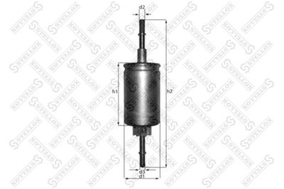 Fuel Filter STELLOX 21-00458-SX