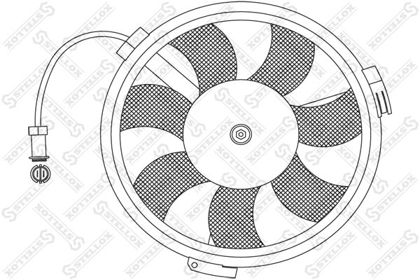 STELLOX 29-99013-SX Fan, engine cooling
