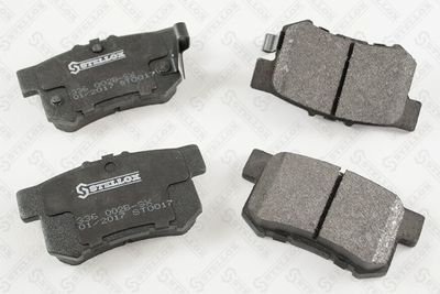 Brake Pad Set, disc brake STELLOX 336 002B-SX