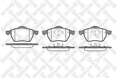 Brake Pad Set, disc brake STELLOX 401 001B-SX