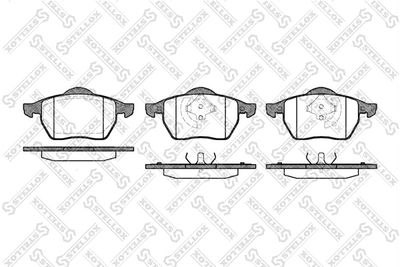 Brake Pad Set, disc brake STELLOX 401 020B-SX