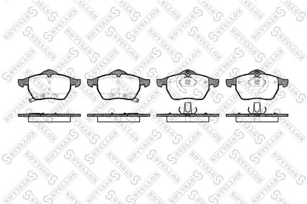 STELLOX 401 032-SX Brake Pad Set, disc brake