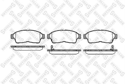 Brake Pad Set, disc brake STELLOX 413 002B-SX