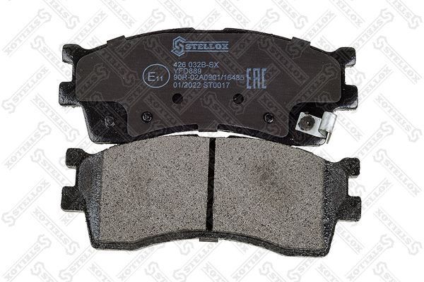 STELLOX 426 032B-SX Brake Pad Set, disc brake