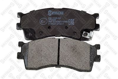 Brake Pad Set, disc brake STELLOX 426 032B-SX