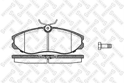 Brake Pad Set, disc brake STELLOX 473 000B-SX
