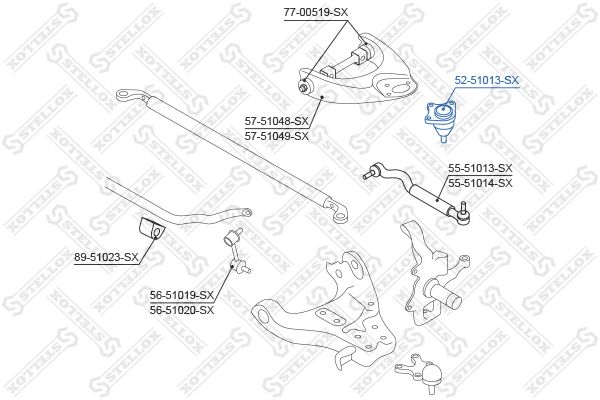 STELLOX 52-51013-SX Ball Joint