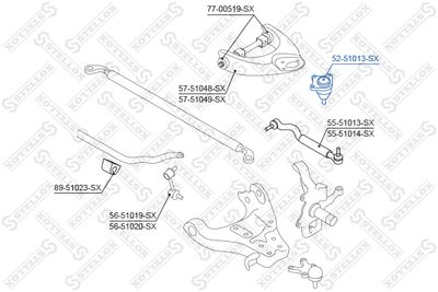 Ball Joint STELLOX 52-51013-SX