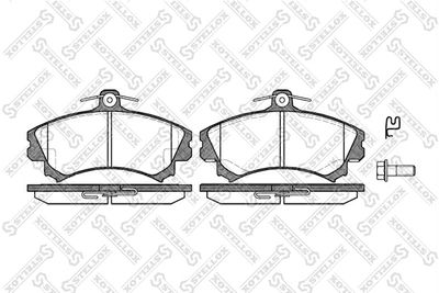 Brake Pad Set, disc brake STELLOX 601 002B-SX