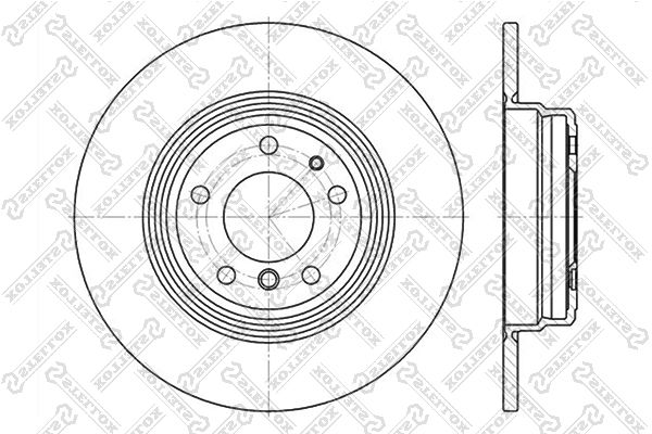STELLOX 6020-1533-SX Brake Disc